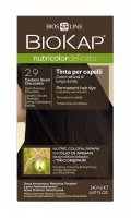 Biokap Nutricolor Delicato Farba do włosów 2.9 Ciemny Czekoladowy Kasztan, 140 ml (data ważności: 19.04.2024)