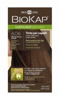Biokap Nutricolor Delicato Farba do włosów 6.06 Ciemny Blond, 140 ml
