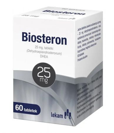 Biosteron 25 mg, 60 tabletek