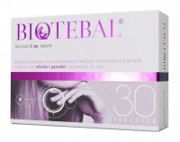 Biotebal 5 mg, 30 tabletek (data ważności: 30.09.2024)
