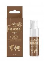 BIOVAX Argan/Kokos/Makadamia Nawilżający eliksir do włosów, 15 ml