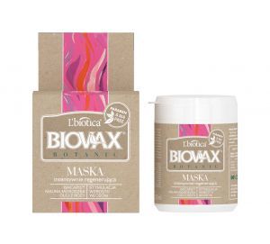 BIOVAX Botanic Maska intensywnie regenerująca do włosów, 250 ml