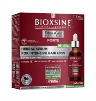 Bioxsine Dermagen Forte Serum przeciw intensywnemu wypadaniu włosów, 3 x 50 ml