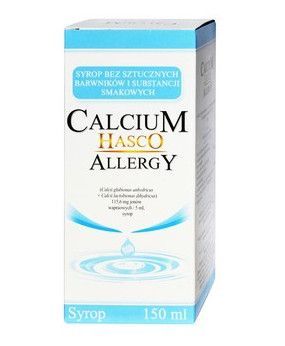 Calcium Allergy Syrop na alergię, Hasco, 150 ml