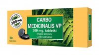 Carbo medicinalis VP 300 mg, 20 tabletek