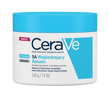 CeraVe SA Wygładzający balsam do skóry szorstkiej i suchej, 340 g