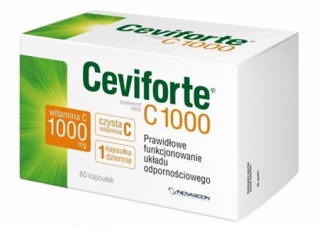 Ceviforte C 1000, 60 kapsułek (data ważności: 28.02.2024)