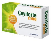 Ceviforte Witamina C 1000 mg, 30 kapsułek
