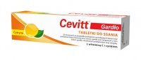 Cevitt Gardło Cytryna tabletki do ssania z witaminą C i cynkiem, 20 tabletek
