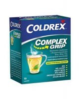 Coldrex Complex Grip lek łagodzący objawy przeziębienia i grypy, 10 saszetek