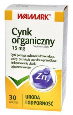 Cynk 15 mg, 30 tabletek /Walmark/