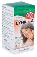 Cynk Plus A, 100 kapsułek