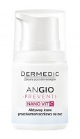 Dermedic Angio Preventi Nano Vit C Krem przeciwzmarszczkowy na noc, 55 ml