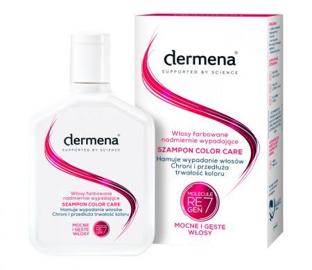 Dermena Color Care szampon regenerujący przeciw wypadaniu włosów, 200 ml