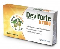Deviforte D 2000, 15 kapsułek (data ważności: 30.05.2022)