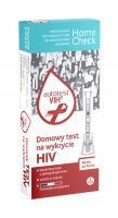 Domowy Test do wykrywania HIV, 1 sztuka /Home Check/ (data ważności: 17.03.2024)