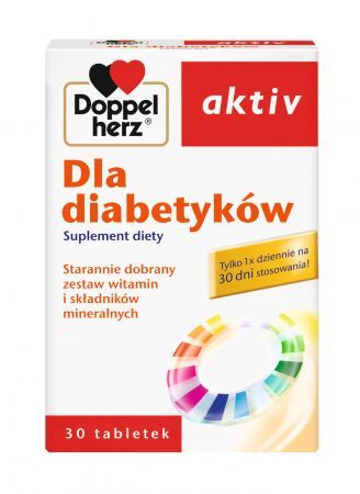 Doppelherz Aktiv Dla diabetyków, 30 tabletek