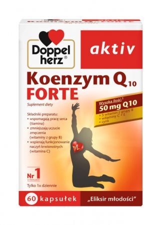 Doppelherz Aktiv Koenzym Q10 Forte, 60 kapsułek
