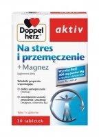 Doppelherz Aktiv Na stres i przemęczenie + Magnez, 30 tabletek