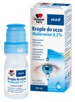 Doppelherz Med Krople do oczu Hialuronian 0,2%, 10 ml