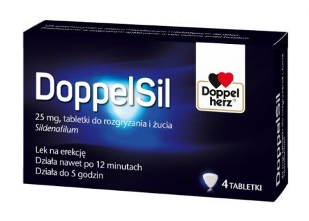 DoppelSil 25 mg, 4 tabletki