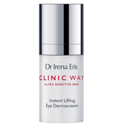 Dr Irena Eris Clinic Way, dermokrem pod oczy, intensywnie liftingujący 3°+ 4°, ok. 50 r.ż., 15 ml