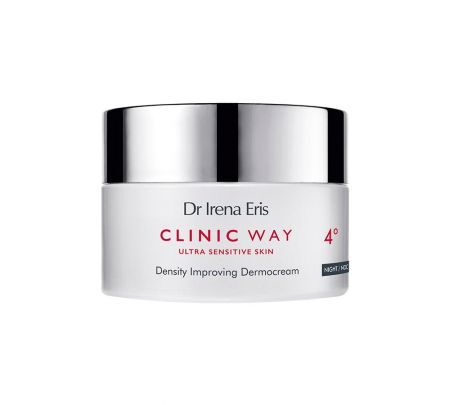 Dr Irena Eris Clinic Way, dermokrem poprawiający gęstość skóry 4° na noc, 50 ml