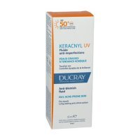 Ducray Keracnyl UV Fluid przeciwniedoskonałościom SPF 50, 50 ml