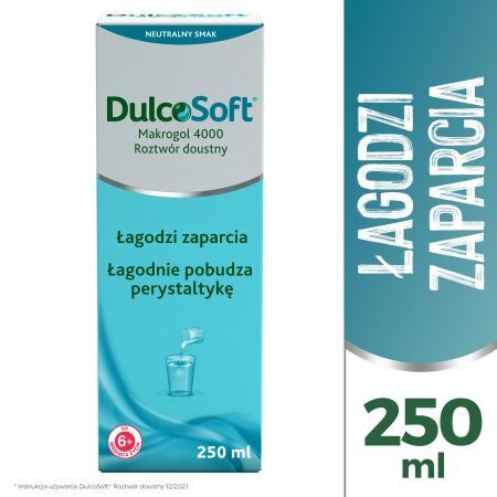 DulcoSoft Makrogol 4000 Roztwór doustny, 250 ml