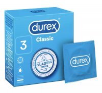Durex Classic Prezerwatywy, 3 sztuki