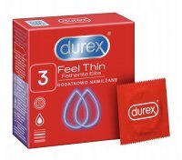 Durex Fetherlite Elite Prezerwatywy ultracienkie, 3 sztuki