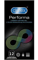 Durex Performa Prezerwatywy przedłużające stosunek, 12 sztuk