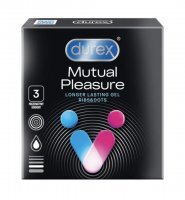 Durex Performax Intense Prezerwatywy z prążkami i stymulującą powierzchnią, 3 sztuki