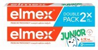 Elmex Junior Pasta do zębów dzieci 6-12 lat, 2 x 75 ml