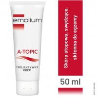 Emolium A-Topic Trójaktywny krem, 50 ml + GRATIS
