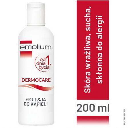 Emolium Dermocare Emulsja do kąpieli, 200 ml (data ważności: 30.10.2023)