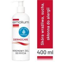 Emolium Dermocare Kremowy żel do mycia, 400 ml + GRATIS