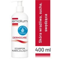 Emolium Dermocare Szampon nawilżający, 400 ml + GRATIS