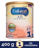 Enfamil Premium 1 A.R. Mleko dla niemowląt z tendencją do ulewań od urodzenia, 400 g