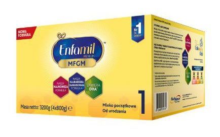 Enfamil Premium MFGM 1 Mleko początkowe od urodzenia, 3200 g