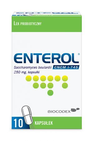Enterol 250 mg, 10 kapsułek