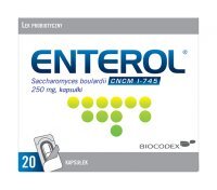Enterol probiotyk 250 mg, 20 kapsułek