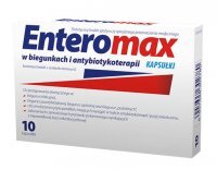 Enteromax, 10 kapsułek (data ważności: 30.04.2022)
