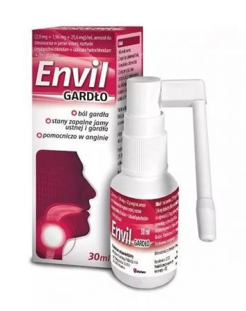 Envil Gardło aerozol, 30 ml