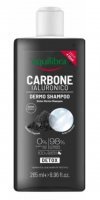 Equilibra Carbone Detoksykujący szampon aktywny węgiel i kwas hialuronowy, 265 ml
