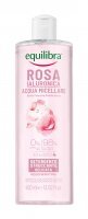 Equilibra Rosa Delikatnie oczyszczająca różana woda micelarna, 400 ml