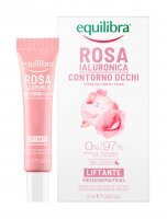 Equilibra Rosa Różany liftingujący krem pod oczy z kwasem hialuronowym, 15 ml