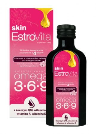 EstroVita Skin Omega 3-6-9 Cherry Sakura, 250 ml