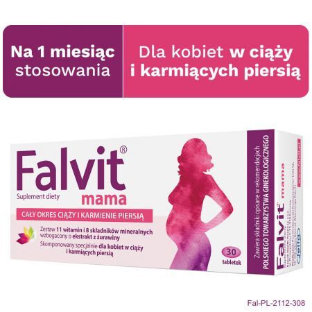Falvit Mama, 30 tabletek