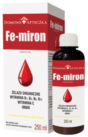 Fe-miron płyn, 250 ml /Domowa Apteczka/